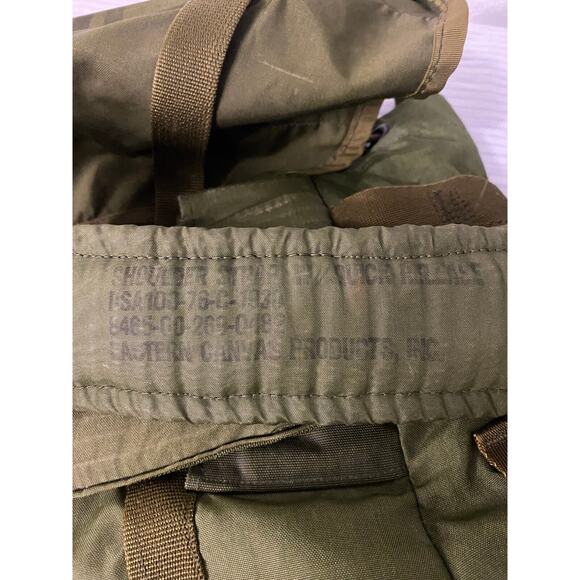 VtgUS Army Green LC-1 Large Combat Field Pack Nylon No Frame USGI Military - Picture 3 of 12